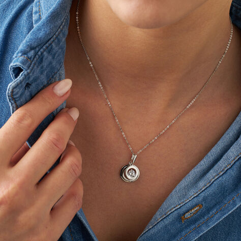 Collana Silver Elegance Argento Rodiato Cubic Zirconia - Collane Donna | Stroili