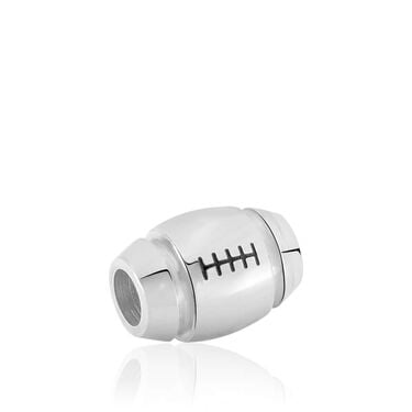 Bead palla da rugby in acciaio
