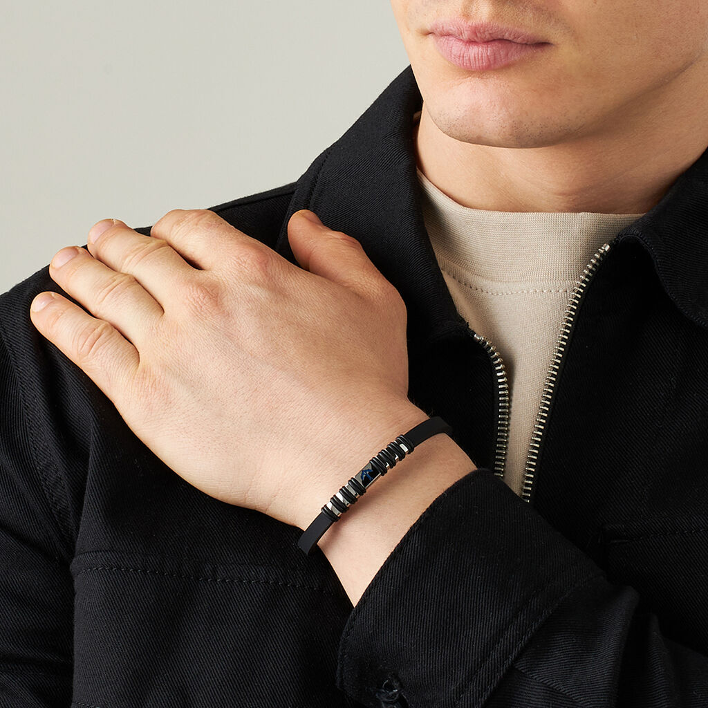 Bracciale Man Code Acciaio - Bracciali Uomo | Stroili