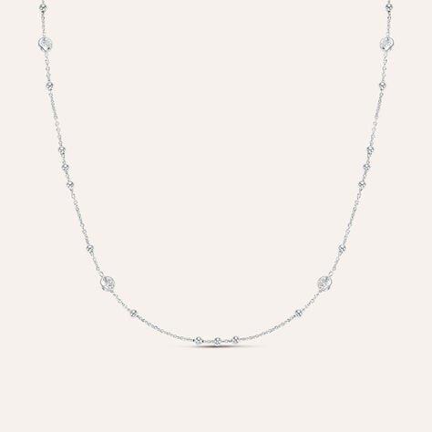Collana Silver Elegance Argento Rodiato Cubic Zirconia - Collane Donna | Stroili