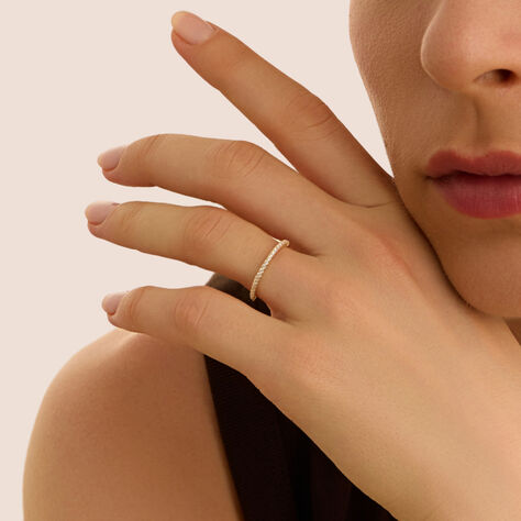 Anello Riviere Claire Oro Giallo Cubic Zirconia - Anelli Riviere Donna | Stroili