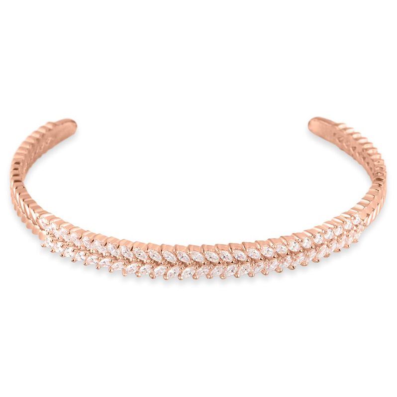 Bangle Romantic Shine Bijoux Rosa e Cristalli - Bracciali Donna | Stroili