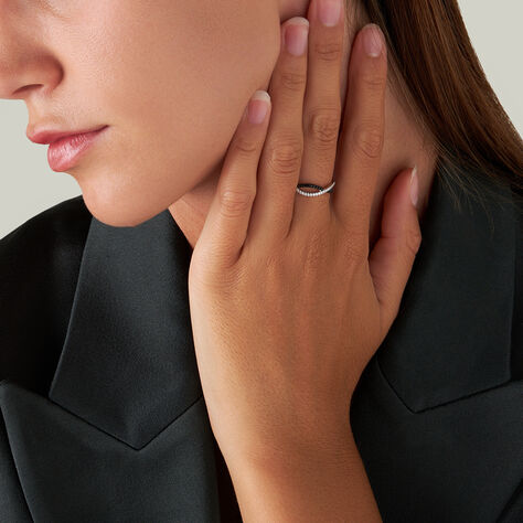 Anello Fantasia Silver Shine Argento Rodiato Cubic Zirconia - Anelli con Pietre Donna | Stroili