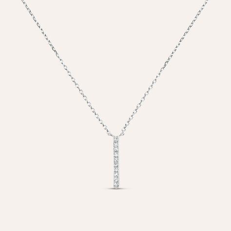 Collana Sophia Oro Bianco Diamante - Collane Donna | Stroili