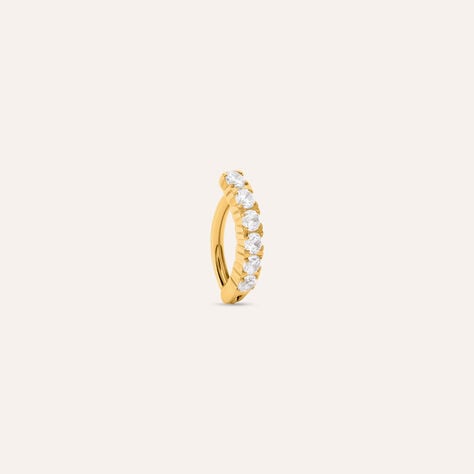 Piercing Ombelico Radiance Titanio ASTM F136 Dorato Cubic Zirconia - Gioielli Donna | Stroili