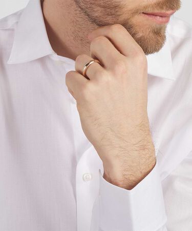 Fede Classica Leggera 4 mm Oro Rosa