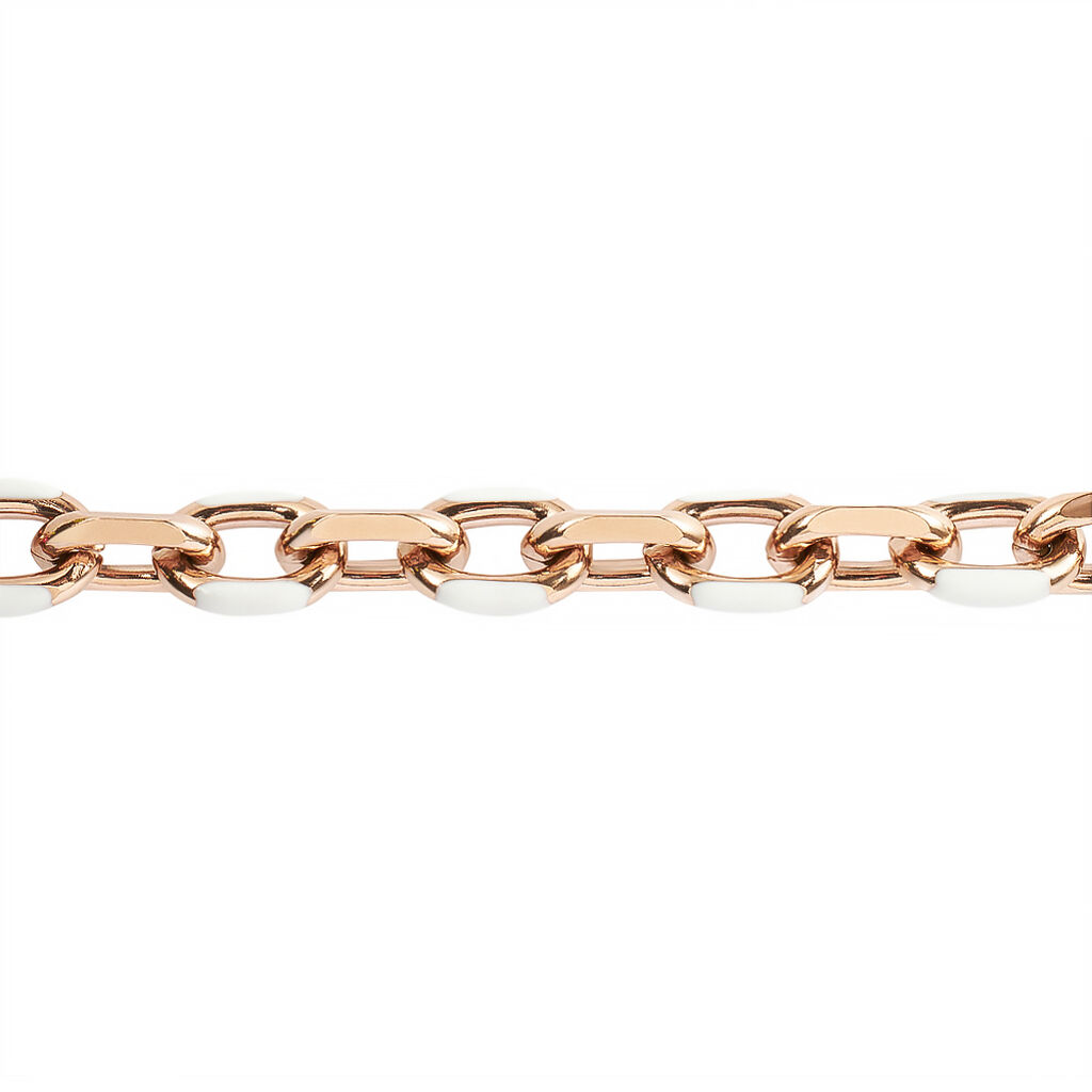 Bracciale Catena Lady Sweet Acciaio Rosa - Bracciali Donna | Stroili