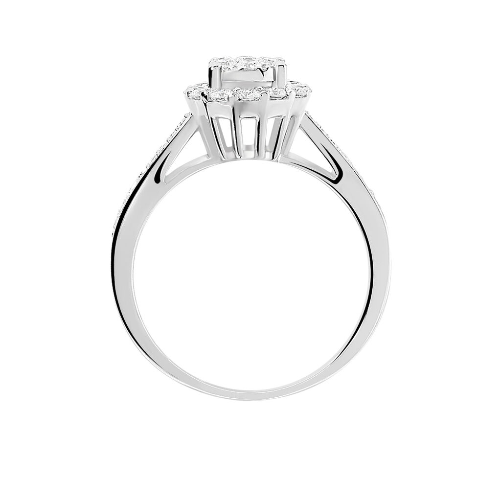 Anello Solitario Sophia Oro Bianco Diamante - Anelli con Pietre Donna | Stroili