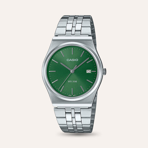 Orologio Al Quarzo Casio Collection Mtp-b145d-3avef - Orologi con Datario Unisex | Stroili