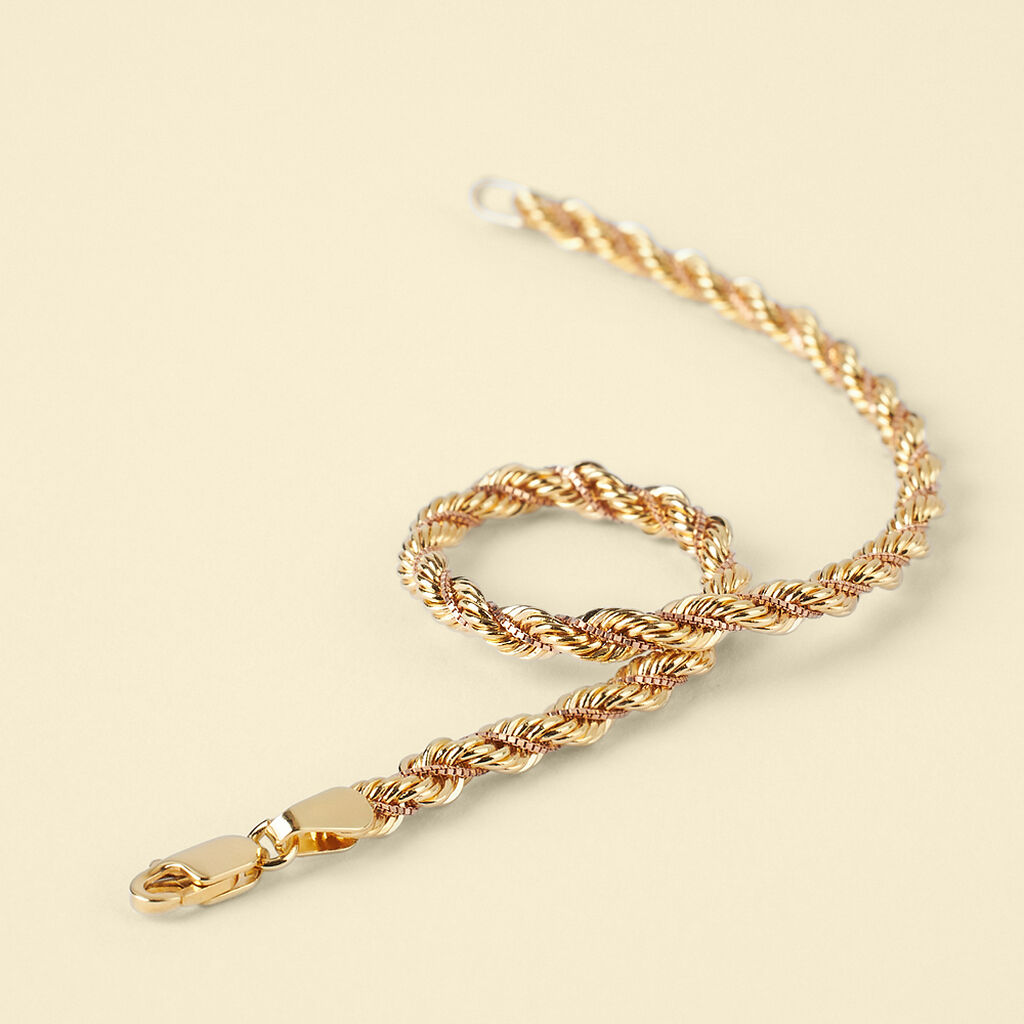Bracciale Catena Colette Oro Bicolore - Bracciali Donna | Stroili