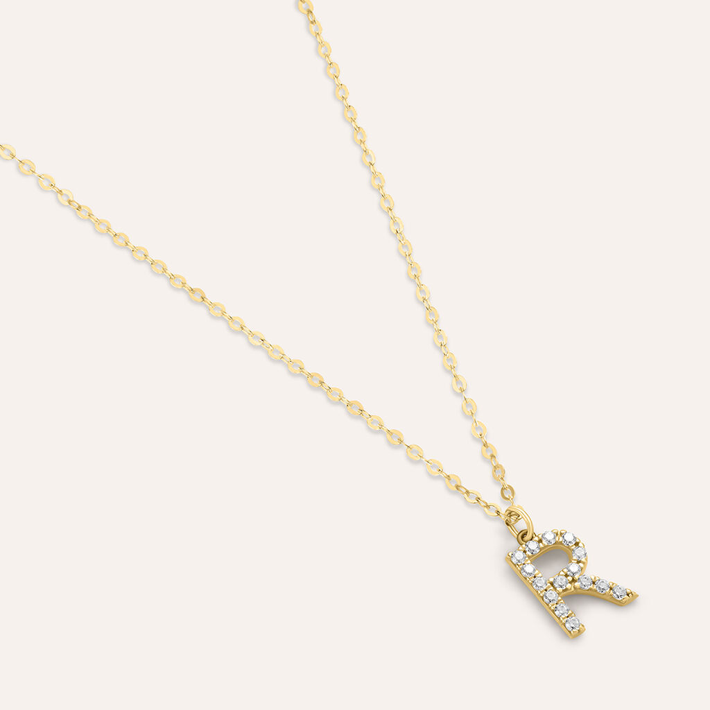 Collana Claire Oro Giallo Cubic Zirconia