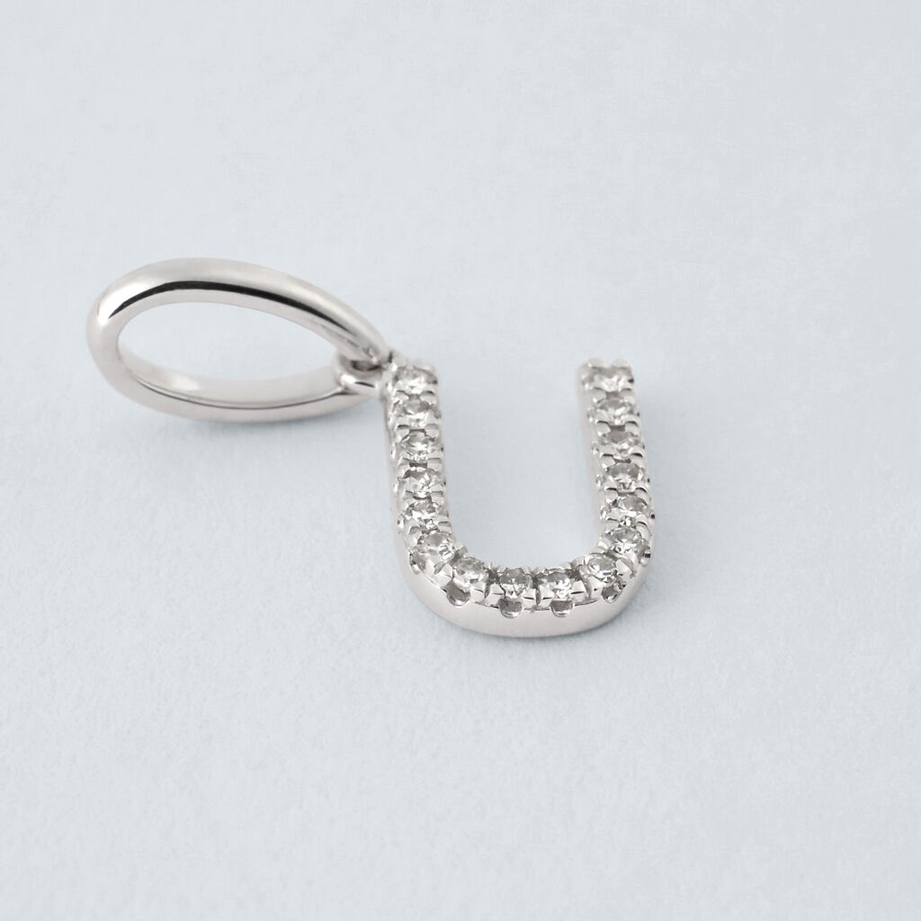 Pendente Sophia Oro Bianco Diamante - Ciondoli Donna | Stroili