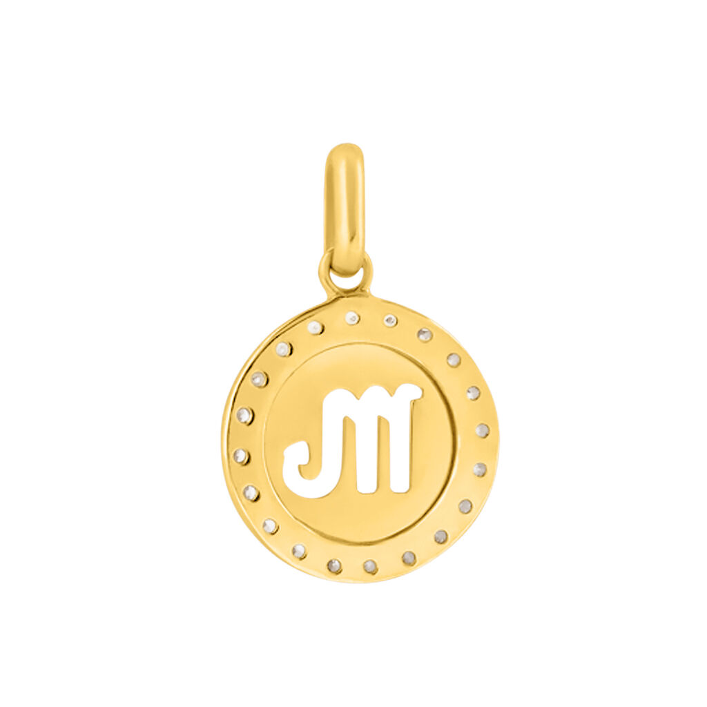 Pendente Poème Oro Giallo Cubic Zirconia - Ciondoli Donna | Stroili