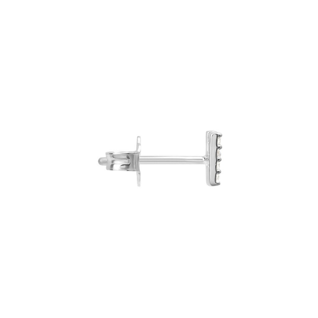 Mono Orecchino Lobo Silver Moments Argento Rodiato Cubic Zirconia - Mono Orecchino Donna | Stroili
