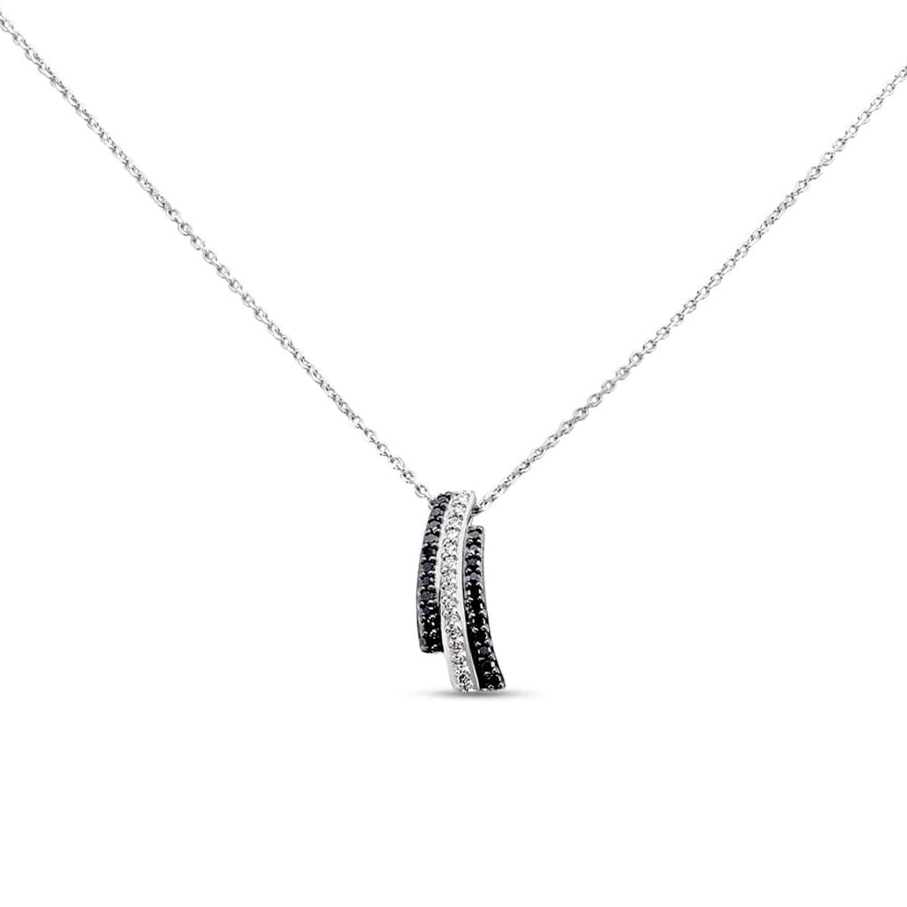 Collana Sophia Oro Bianco Diamante