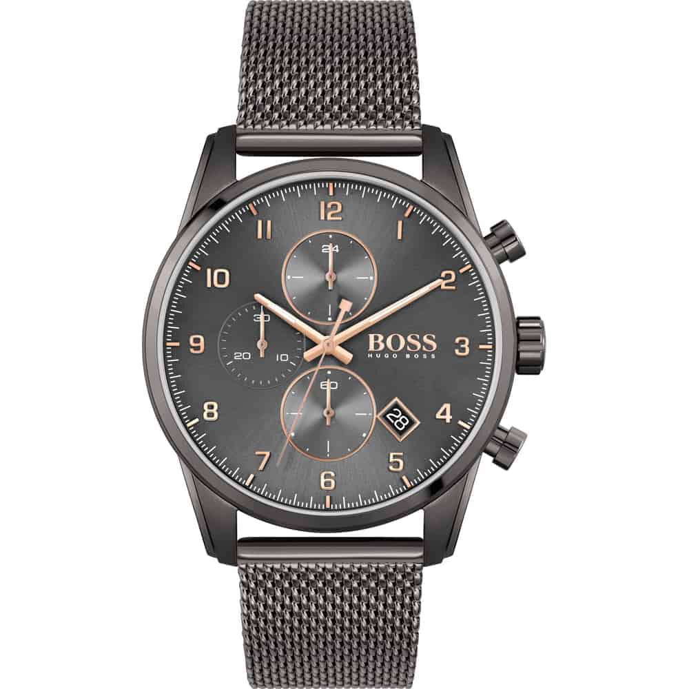 Orologio hugo cheap boss uomo pelle