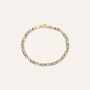 Bracciale Catena L'homme Or Oro Bicolore