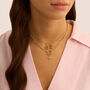 Pendente Love Beats Argento Dorato
