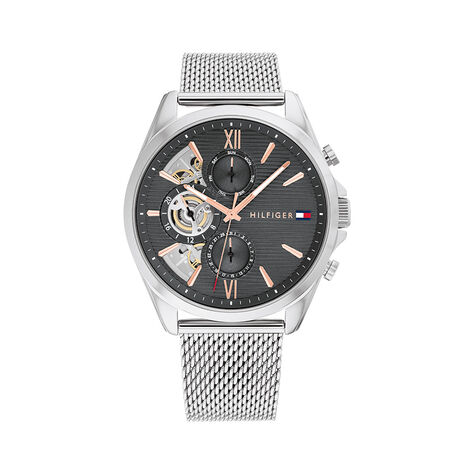 Orologio Al Quarzo Tommy Hilfiger Baker 1710646 - Orologi a Maglia Milanese Uomo | Stroili
