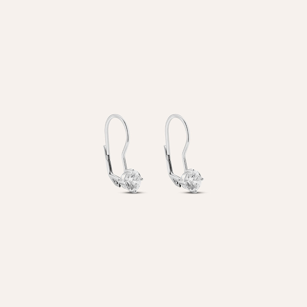 Orecchini Pendenti Punto Luce Silver Elegance Argento Rodiato Cubic Zirconia - Orecchini Pendenti Donna | Stroili