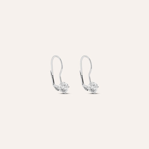 Orecchini Pendenti Punto Luce Silver Elegance Argento Rodiato Cubic Zirconia - Orecchini Pendenti Donna | Stroili