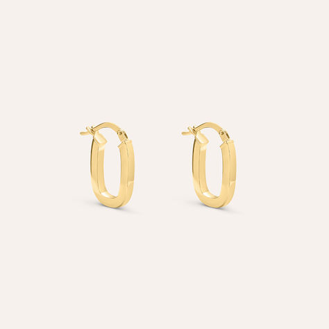 Orecchini A Cerchio Toujours Oro Giallo - Orecchini Donna | Stroili