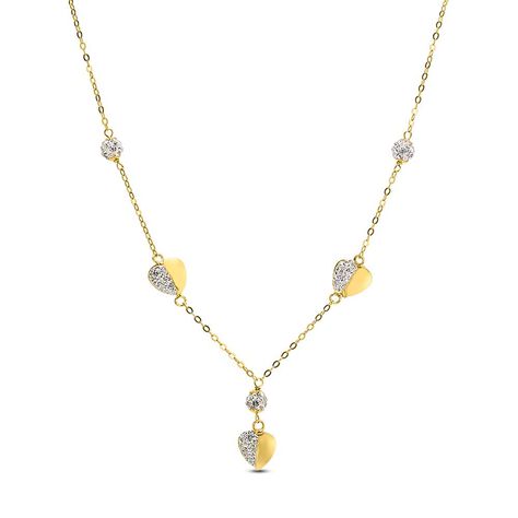 Collana Christelle Oro Giallo Cristallo - Collane Donna | Stroili