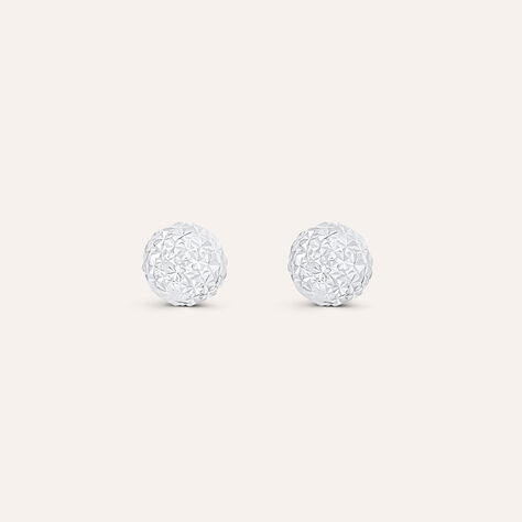 Orecchini Lobo Golden Lover Oro Bianco - Orecchini a Lobo Donna | Stroili