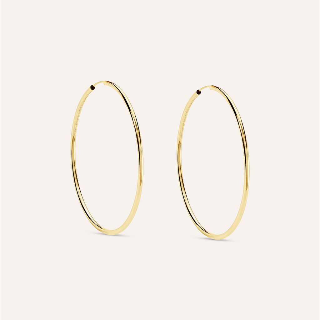 Orecchini A Cerchio Toujours Oro Giallo