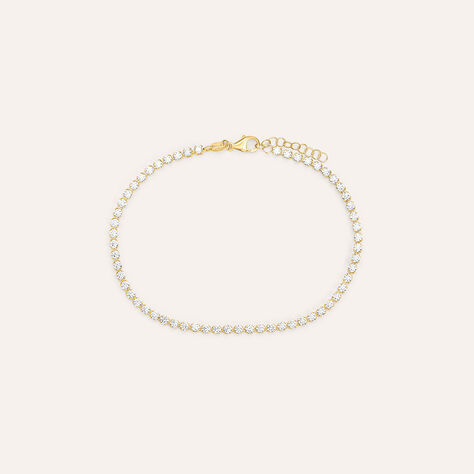 Bracciale Tennis Claire Oro Giallo Cubic Zirconia - Bracciali Tennis Donna | Stroili