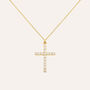 Collana Silver Glow Argento Dorato Cubic Zirconia