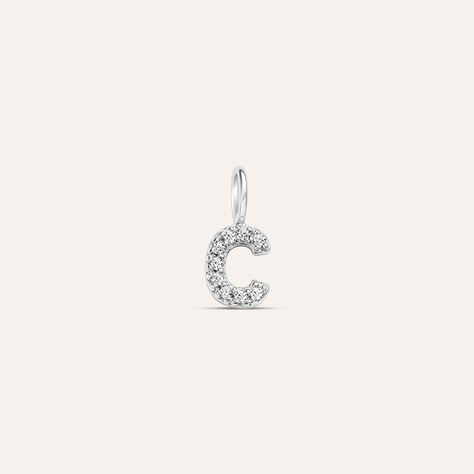 Pendente Love Beats Argento Rodiato Cubic Zirconia - Ciondoli Donna | Stroili