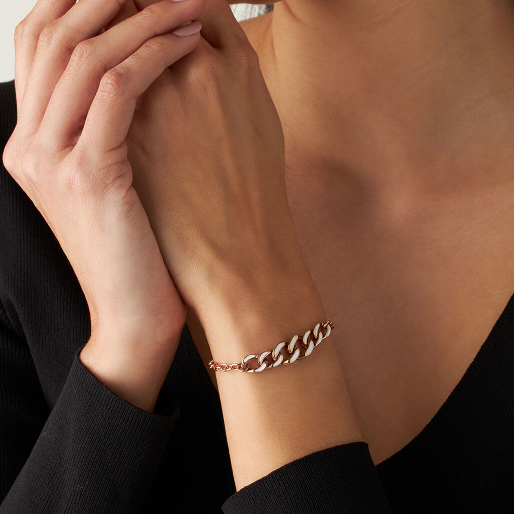 Bracciale Lady Sweet Acciaio Rosa - Bracciali Donna | Stroili
