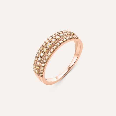 Anello Fascia Sophia Oro Rosa Diamante - Anelli con Pietre Donna | Stroili