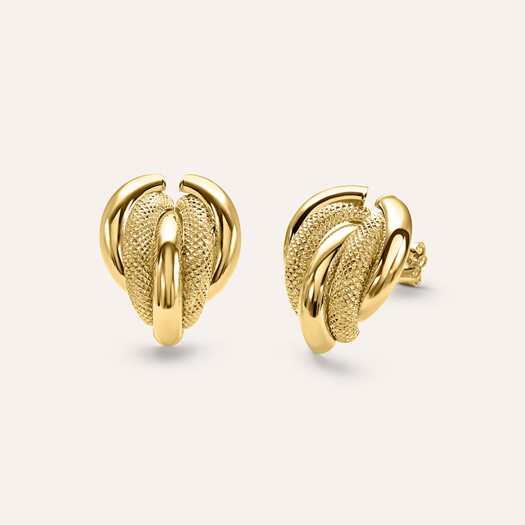Orecchini Lobo Isabelle Oro Giallo - Orecchini a Lobo Donna | Stroili