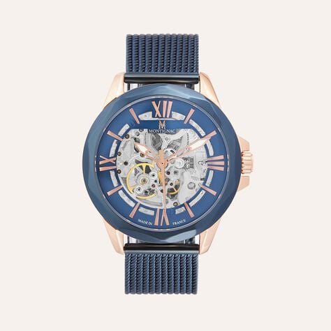 Orologio Automatico Montignac Round Mow804 - Orologi solo Tempo Uomo | Stroili
