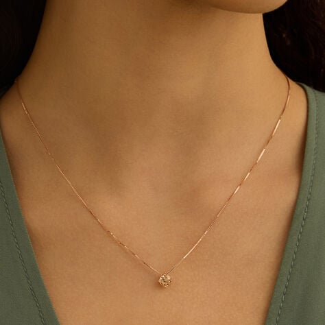Collana Punto Luce Silver Rainbow Argento Rosa Cubic Zirconia - Collane Punto Luce Donna | Stroili