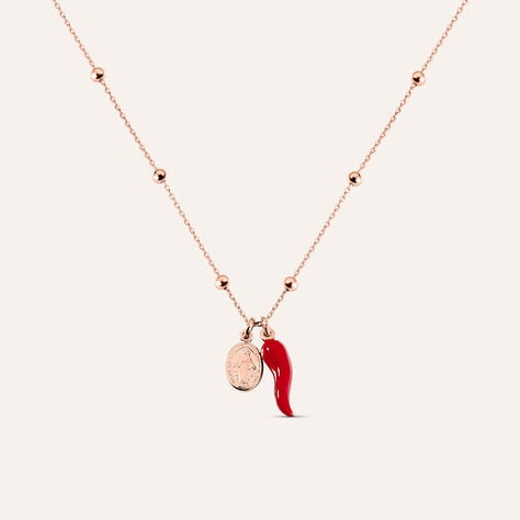 Collana Rosario Silver Soul Argento Rosa - Collane Rosario Donna | Stroili