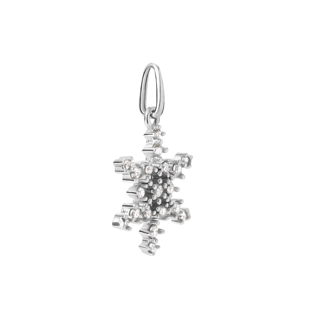 Pendente Poème Oro Bianco Cubic Zirconia - Ciondoli Donna | Stroili