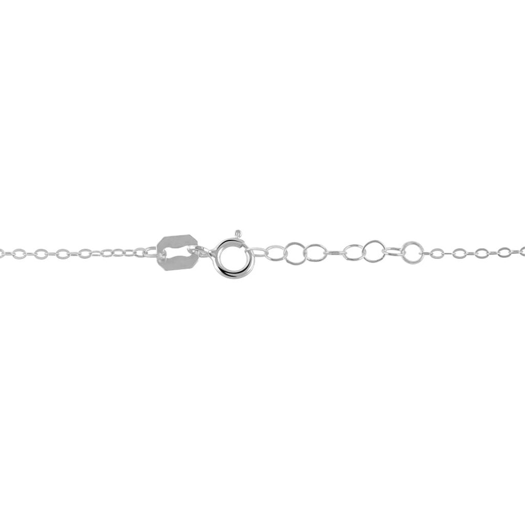 Collana Christelle Oro Bianco Cristallo - Collane Donna | Stroili