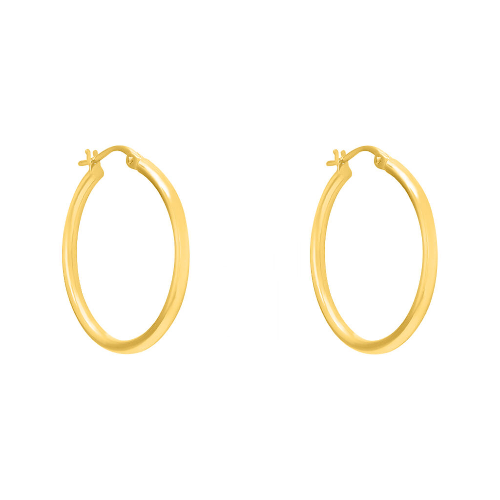 Orecchini A Cerchio Toujours Oro Giallo - Orecchini a Cerchio Donna | Stroili