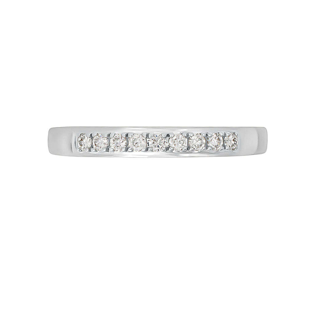 Anello Riviere Firmamenti Oro Bianco Diamante - Anelli Riviere Donna | Stroili