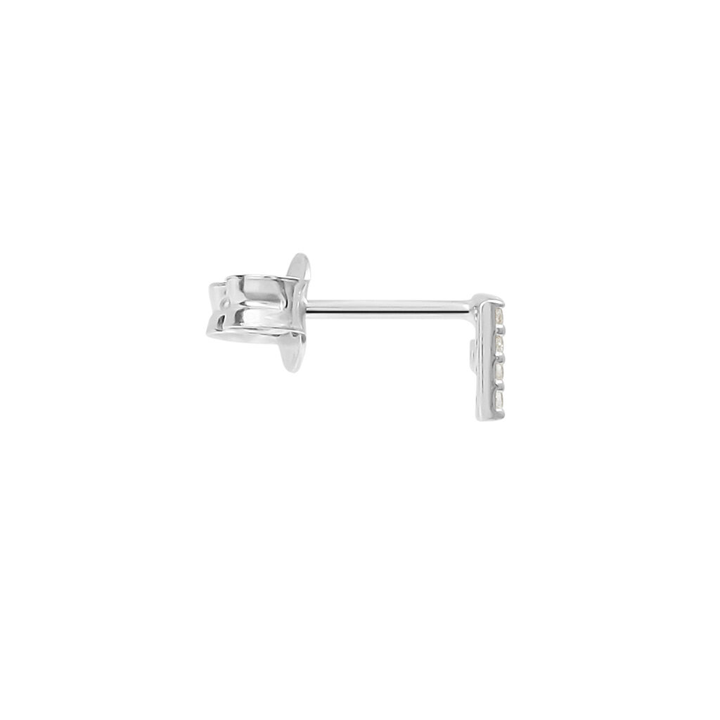 Mono Orecchino Lobo Silver Moments Argento Rodiato Cubic Zirconia - Mono Orecchino Donna | Stroili