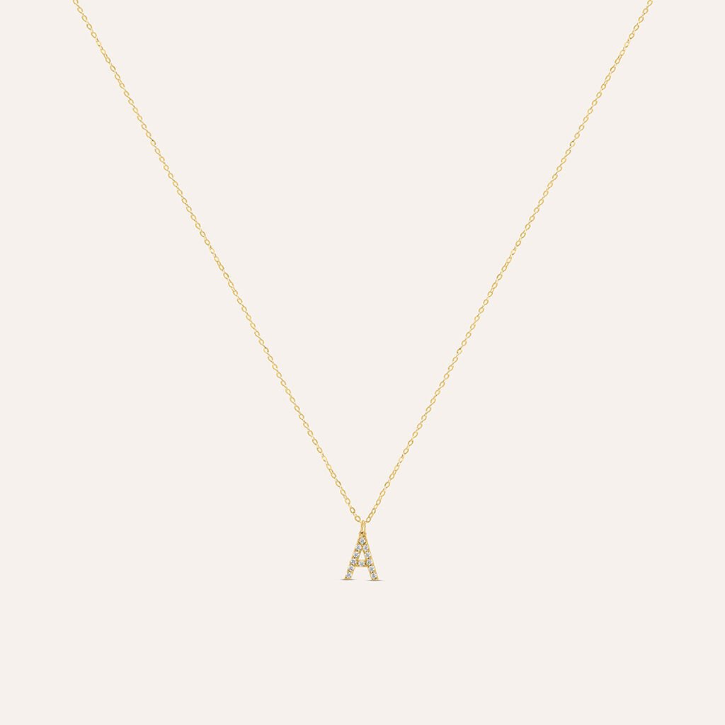 Collana Claire Oro Giallo Cubic Zirconia