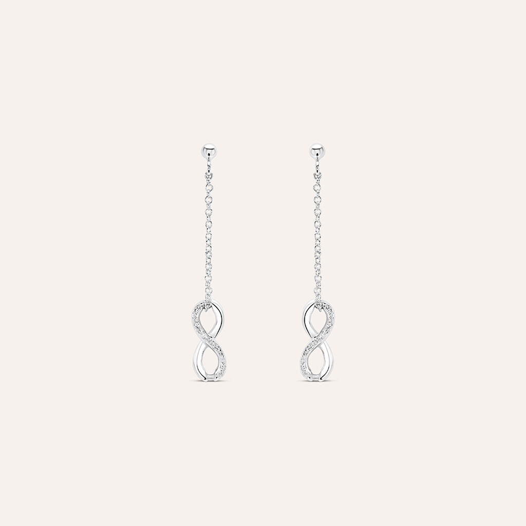 Orecchini Pendenti Silver Collection Argento Rodiato