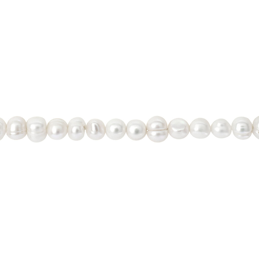 Bracciale Catena Man Code Acciaio Perla D'Acqua Dolce - Bracciali Unisex | Stroili