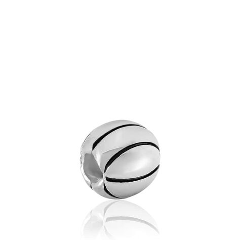 Bead Essential Code Acciaio Bicolore Bianco / Nero - Beads Uomo | Stroili