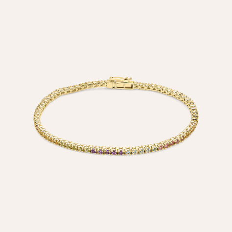 Bracciale Amélie Oro Giallo Ametista Citrino Topazio Tormalina Peridoto - Bracciali Donna | Stroili