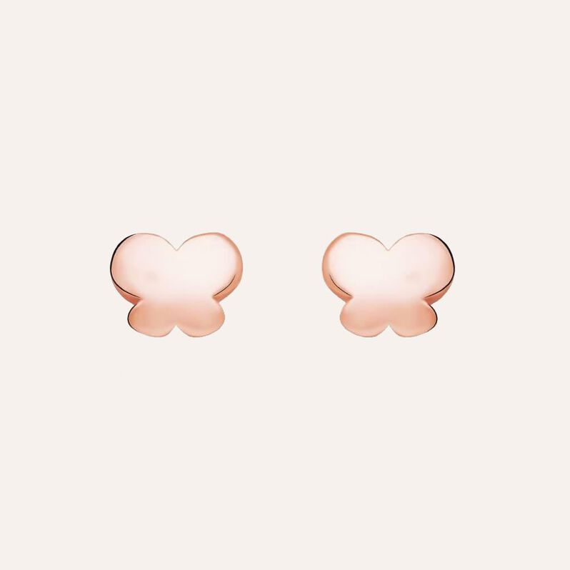 Orecchini Lobo Silver Baby Argento Rosa - Orecchini a Lobo Bambino | Stroili