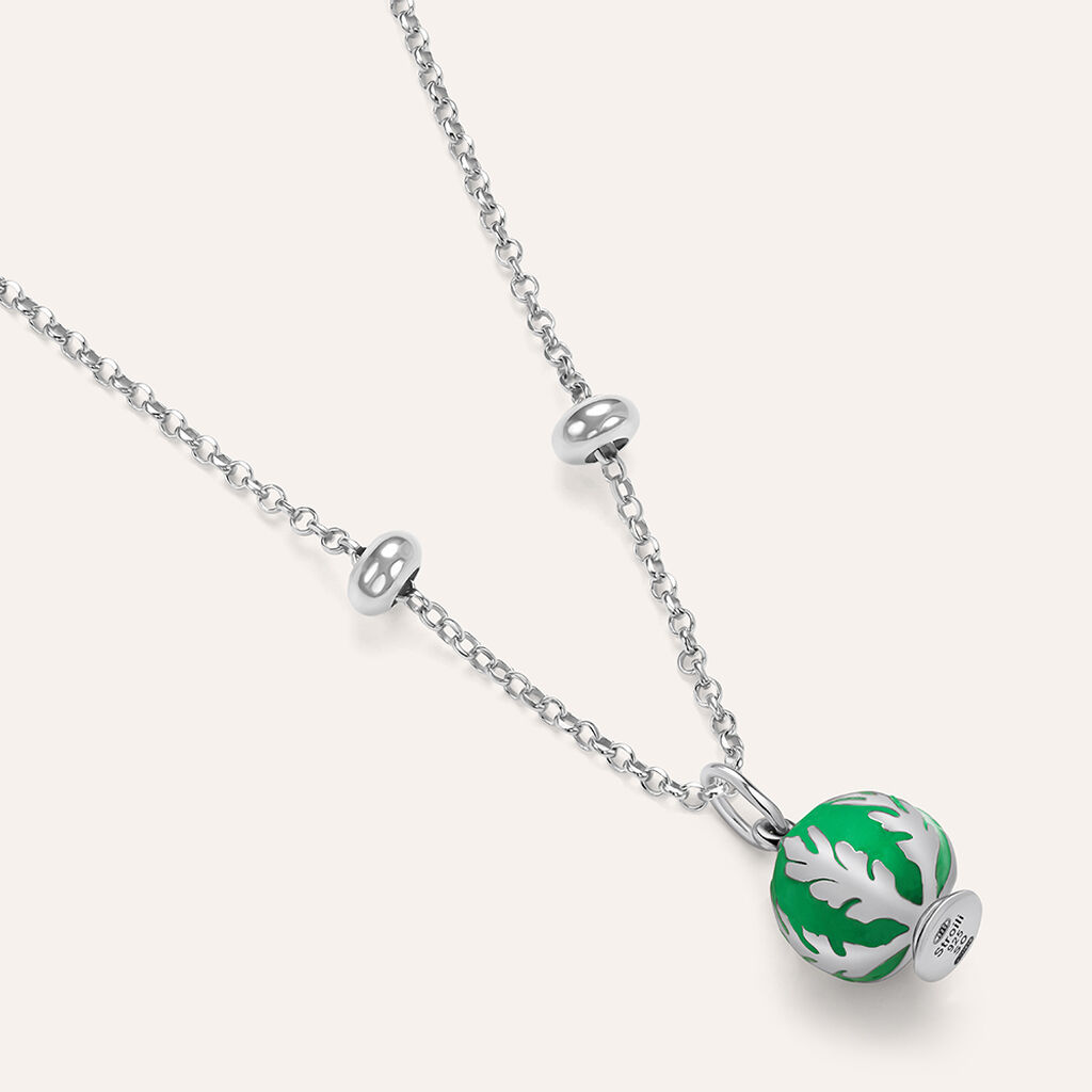 Pendente Saluti&Baci Pumo Love Beats Argento Rodiato - Ciondoli Donna | Stroili